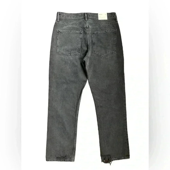 AGOLDE Riley High Rise Straight Crop in Edit Button Fly Women’s 29 - Picture 3 of 16